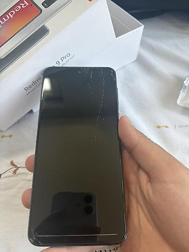 infinix note 40 pro plus: Redmi Note 9 Pro, 64 GB, rəng - Mavi, Qırıq — 1