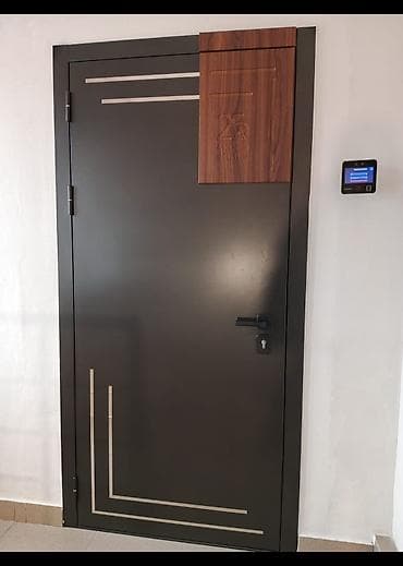 Крепежные изделия: Dəmir giriş qapısı – müasir dizayn və təhlükəsizlik - Material: qalın — 1