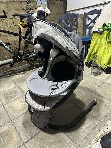 multi tool: Oğlan və qız üçün, Beşik, Dəstsiz, Matrassız, Yellənmə mexanizm ilə — 2