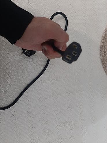 giris qapi: IEC C13 – Schuko (Euro tipli yerəgövdəli) elektrik kabeli - — 2
