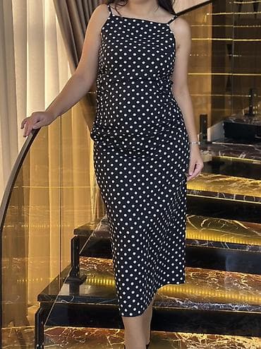 Личные вещи: Повседневное платье, Миди, Lady Sharm, L, XL, 2XL — 1