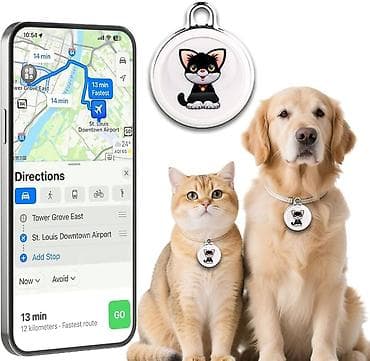 🐱 GPS heyvan izləmə cihazı Ev heyvanınızın yerini müəyyən etmək üçün