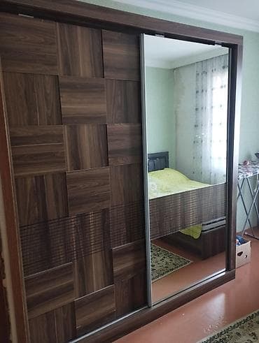 Двуспальная кровать, Шкаф — 1