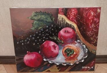 nar şəkli: Rəssamlıq əsərləri dəsti – yağlı boya tablolar - Mövzu və üslub — 8