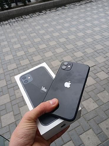 komputer ucun oyun diskleri: IPhone 11, 64 GB, Qara, Face ID — 1