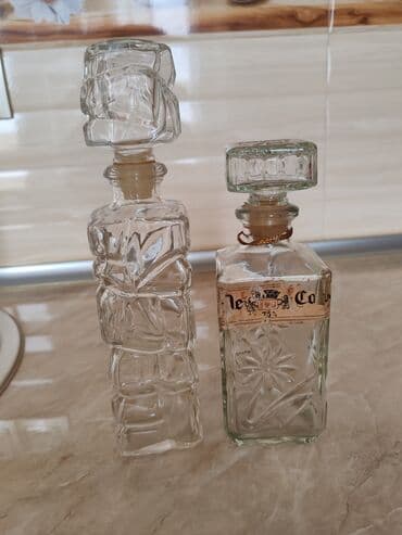 пробники и миниатюры: Xrustal Ətir qabı satilit. Sovetden qalma. Yekə olan 7 manat. Balaca — 2