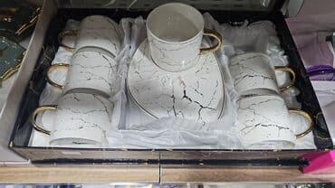 tibet mədəniyyəti çay: Çay dəsti, rəng - Ağ — 1