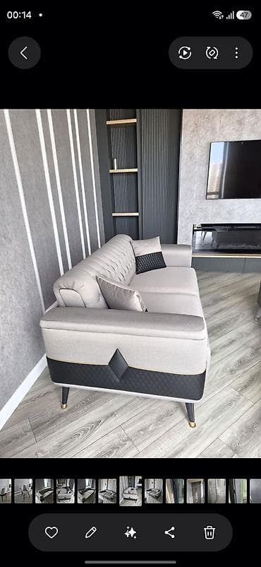 Mebel: Divan, İşlənmiş, Parça, Çatdırılma yoxdur — 2