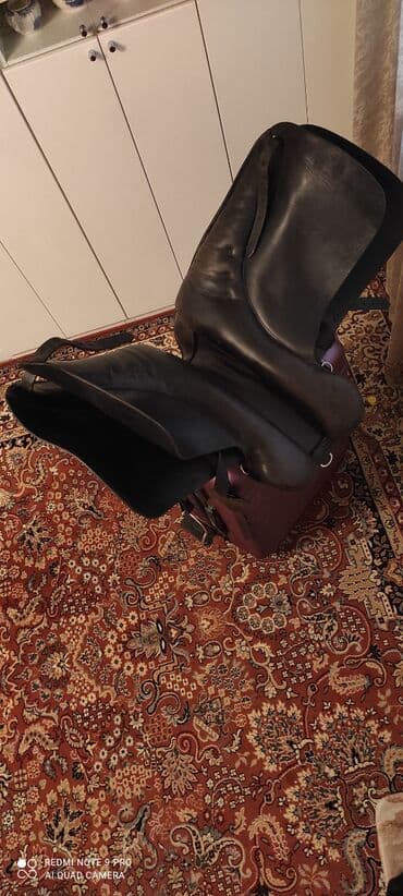 at yəhərləri: At çaparı üçün dəri yəhər. Almaniya istehsalı professional, gözəl — 7