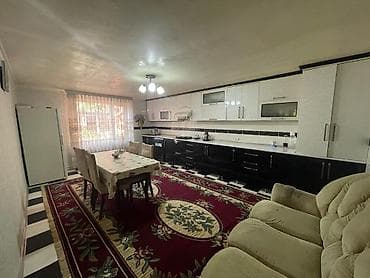 mingecevirde kreditle satilan evler: Geniş və işıqlı mənzil interyeri - Böyük ölçülü qonaq otağı: uzun — 8