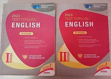 Testlər: İngilis dili Testlər 11-ci sinif, DİM, 1-ci hissə, 2023 il — 1