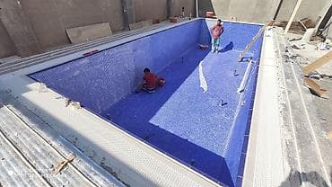 hovuz materiallari: Hovuz tikintisi və təmiri. Строителство бассейнов в Азербайджане — 2