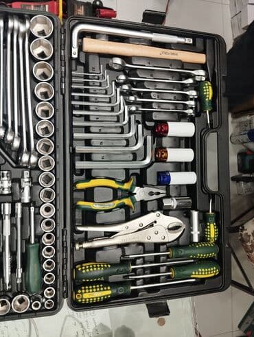 Mexaniki əl alətləri: Peşəkar universal alət dəsti – sərt plastik çamadan içində tam — 2