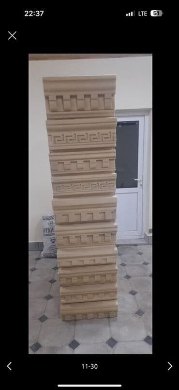 ev fasad rəngləri: Müxtəlif dizayn və ölçülərdə fasad daşları və dekorativ elementlər — 11