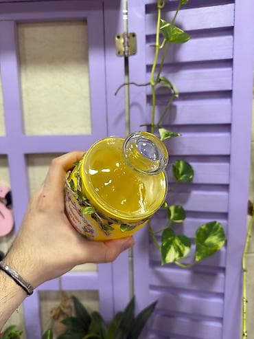 bagema qab: Duz seker qend ve s edviyyatlar ucun. Əl işi rəngli şüşə dekor qablar — 2