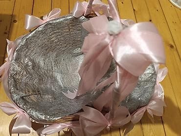 Sandıqlar: Məhsul: Bəzəkli təqdimat səbətləri (uşaq/nişan/toy üçün) Təsvir: - — 5