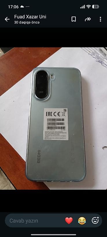 Redmi 7 Pro, 4 GB, rəng - Gümüşü, Sensor — 2