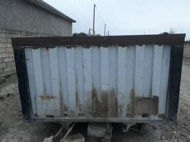 kanteyner: Metal konteyner (yük qoşqusunun üst hissəsi) - Materiaal: qalın metal — 5