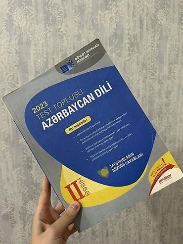 qolf topu: Məhsul: “2023 Test Toplusu – Azərbaycan dili” (Dövlət İmtahan — 2