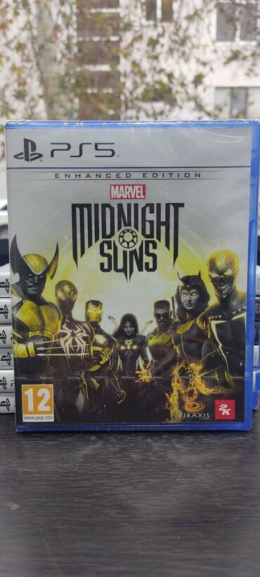 oyun rol seti: Ps5 üçün marvel midnight suns enhanced edition oyun diski. Tam yeni — 1