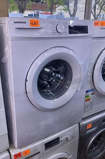 mawınlar: Daewoo ön yükləməli paltaryuyan maşın - Baraban həcmi: 6 kq (standart — 1