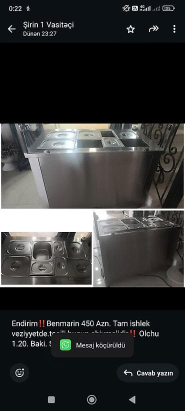 Endirim‼️Benmarin 450 Azn. Tam ishlek veziyyetde.tecili bugun lalafo.az -da Endirim‼️Benmarin 450 Azn. Tam ishlek veziyyetde.tecili bugun