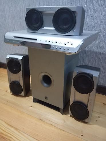 samsung kohnə model: Ev kinoteatrı komplekti Qiymət sondur. Üst blok: Sony DVD receiver — 1