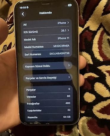 iphone 11 ekran sekilleri: IPhone 11, Ağ, Face ID — 8
