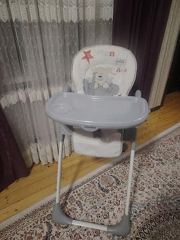 deri plas: Uşaq yemək stulu – SHENMA - Rahat və təhlükəsiz yüksək stul: sabit — 1