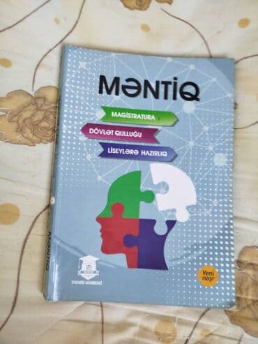 Məntiq kitabı satılır təzə kimidir . Maddi vəziyyəti az olana endirim lalafo.az -da Məntiq kitabı satılır təzə kimidir . Maddi vəziyyəti az olana endirim
