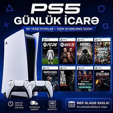 pse 4: 🎮 PlayStation GÜNLÜK İCARƏ (Slim) Dostlarınla PlayStation oynayıb — 1