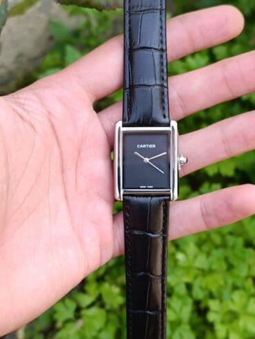 cartier браслет qiymeti: Новый, Наручные часы, Cartier, цвет - Черный — 7