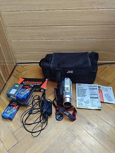 type c adapter: Orijinal JVC VHS-C videokamera. Kamera tam işlək vəziyyətdədir — 1