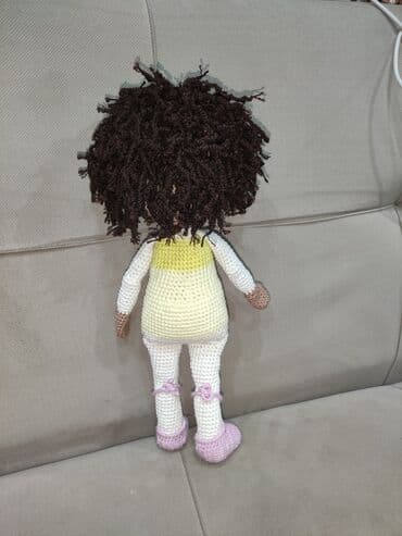Oyuncaqlar: Вязаная кукла, ручная работа из экологически чистых материалов (будет — 4