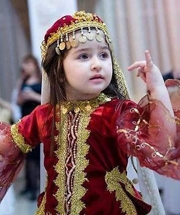 qamaq nədir: Prokata🛑🛑🛑🛑 Uşaq milli geyimləri – qızlar üçün tam dəst - Dizayn — 1