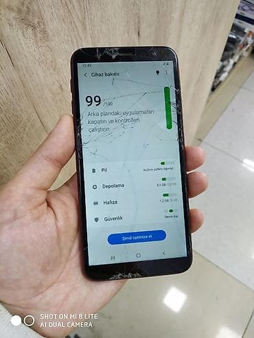 irshad telecom iphone 12 pro max: Samsung Galaxy J6 Plus, 32 GB, rəng - Qırmızı, Qırıq — 3