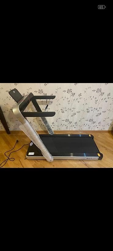 idman qaçış: Qaçış trenajoru – BodyFit U11 - Evdə kardio məşqləri üçün kompakt — 1