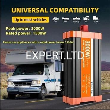 maşın danqıratı: Yeni Inverter, 1500-3000 Vt, 12 - 220 volt, Rayonlara çatdırılma, Ünvandan götürmə, Ödənişli çatdırılma — 35