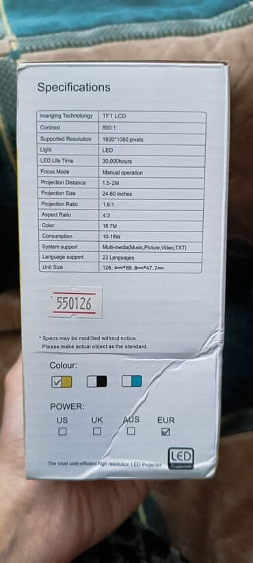 su qızdırıcı krantlar: Yeni Cib Proyektor — 2