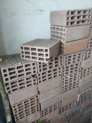 qırmızı kərpic: Keramik boşluqlu daş/kərpiclər - Material: yüksək keyfiyyətli — 1