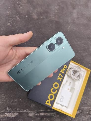 Poco X7 Pro, 256 GB, rəng - Mavi, Sənədlərlə