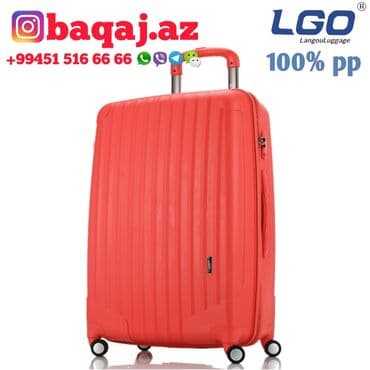 yol cantası: Polipropilenden hazirlanmis yuksek keyfiyyetli camadanlar. Чемоданы — 1