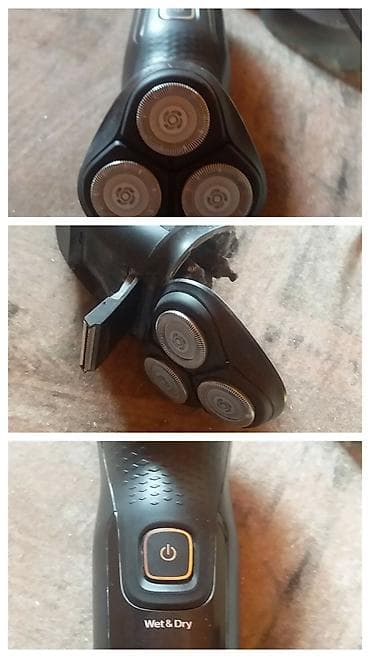 Elektrik üzqırxan, Philips, İşlənmiş, Ünvandan götürmə