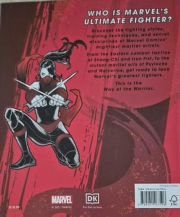 manqa kitab: Məhsul: “Marvel – The Way of the Warrior: Marvel’s Mightiest Martial — 2