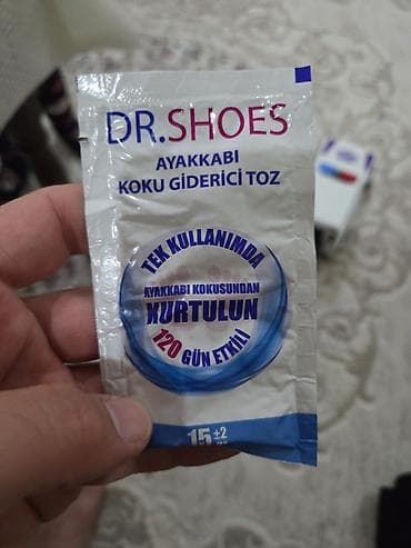 DR.SHOES – Ayaqqabı Koku Giderici Toz Məhsulun xüsusiyyətləri: -