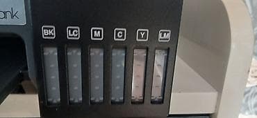 ucuz printer satilir: Epson EcoTank L8100 fotoprinter - 6 rəngli EcoTank sistemi: BK — 3