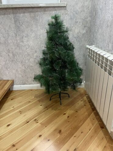 Süni Yeni il şam ağacı - Material: yüksək sıxlıqlı PVC/PE iynəciklər