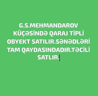 kiraye az: G.S. Mehmandarov küçəsində qaraj tipli obyekt satılır. Sənədləri tam — 2