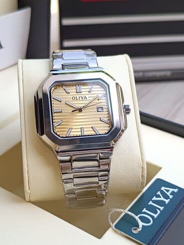 almaniyada saat neçədir: Yeni, Qol saatı, rəng - Qızılı — 8