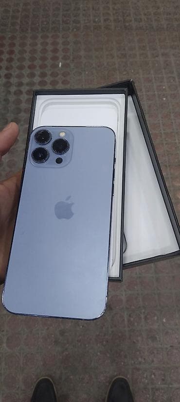 IPhone 13 Pro Max, 128 GB, Sierra Blue, Face ID — 2